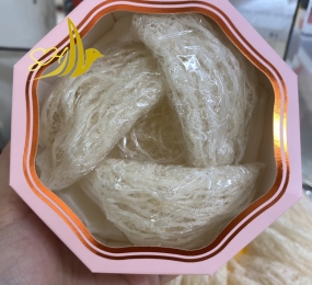 YẾN TINH CHẾ ĐẦY 2 MẶT SỢI (25Gr)精製滿雙面條及肚條燕盞