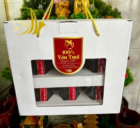 YẾN HỦ CHƯNG TƯƠI 100% YẾN (70MLx6) 鮮燉燕瓶有條 