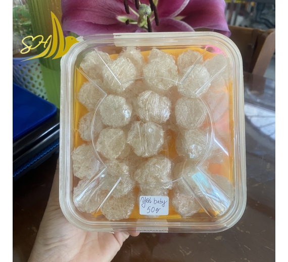 YẾN BABY XƠ MƯỚP(50Gr) 粒型肚燕