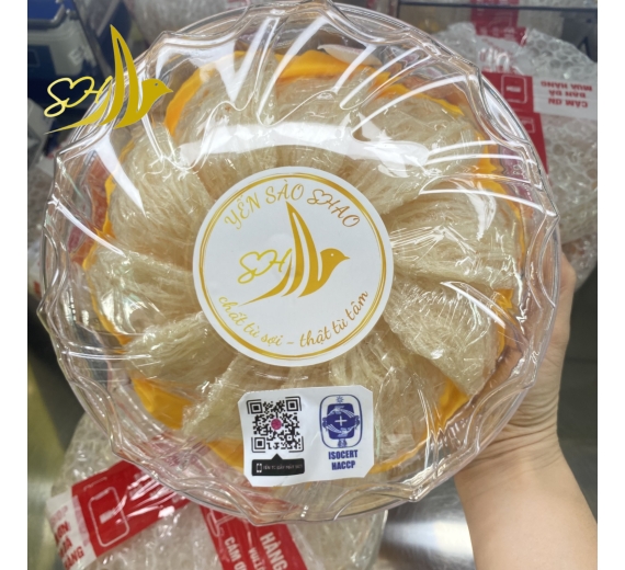 YẾN TINH CHẾ ĐẦY MẶT SỢI (100gr)精製滿面條及肚條燕盞
