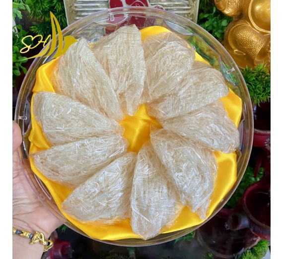 YẾN TINH CHẾ ĐẦY MẶT SỢI (100gr)精製滿面條及肚條燕盞