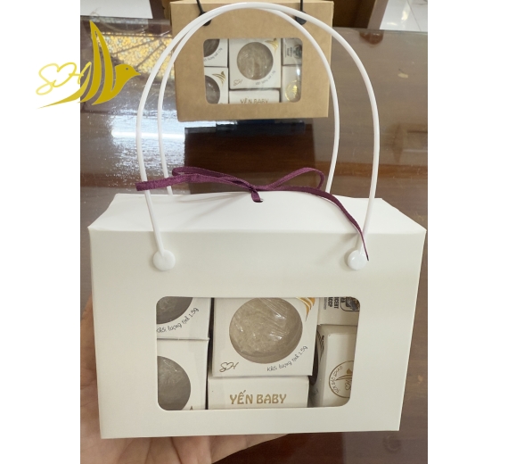 YẾN BABY XƠ MƯỚP HỘP QUÀ 10 PCS  (15 GR) 肚條粒碎燕    