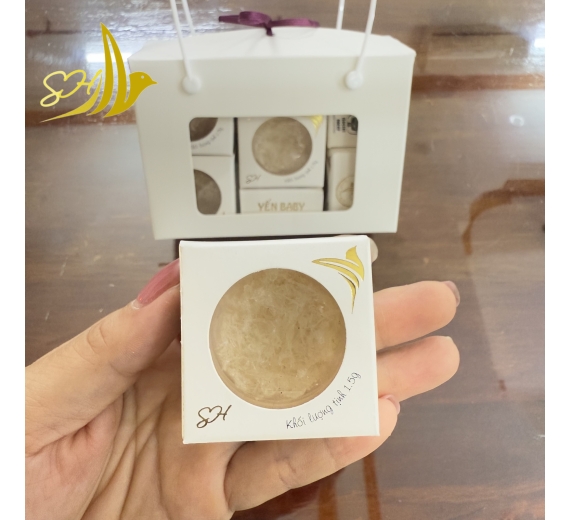 YẾN BABY XƠ MƯỚP HỘP QUÀ 10 PCS  (15 GR) 肚條粒碎燕    