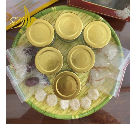 SET YẾN BABY XƠ MƯỚP SỢI BỤNG (6 jars  ) 肚條粒碎燕  