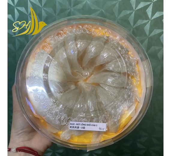 RÚT LÔNG KHÔ LOẠI 2 (100Gr) 乾挑燕盞 - L2級