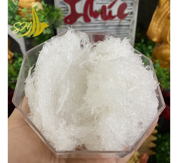 YẾN TƯƠI XƠ MƯỚP LẪN SỢI (100Gr) 新鮮燕條＆大碎燕