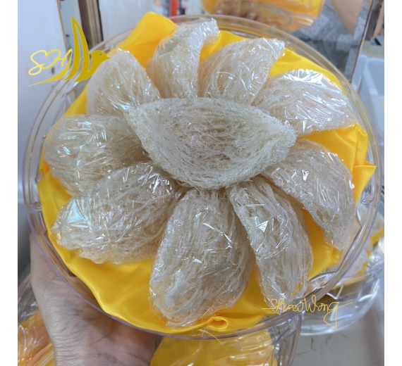 YẾN TINH CHẾ ĐẦY 2 MẶT SỢI (100Gr)精製滿雙面條及肚條燕盞