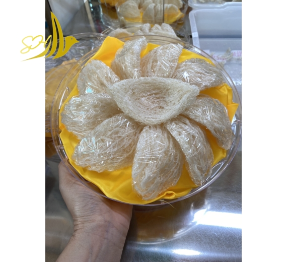 YẾN TINH CHẾ ĐẦY 2 MẶT SỢI (100Gr)精製滿雙面條及肚條燕盞
