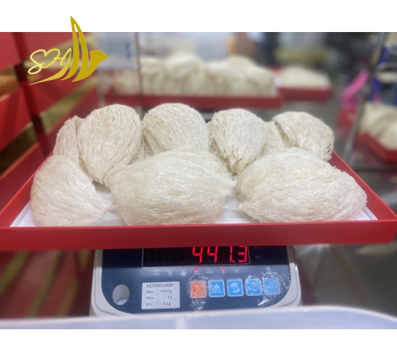 HỘP QUÀ RÚT LÔNG XƯƠNG SỢI TAI (300Gr) 100%全條燕盞