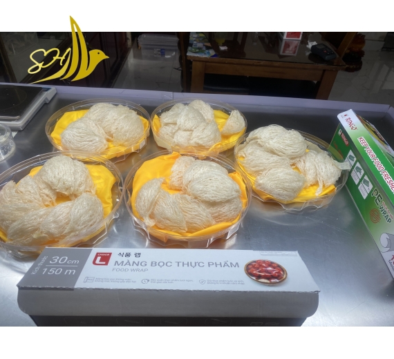 RÚT LÔNG XƯƠNG SỢI TAI (50gr) 100%全條燕盞