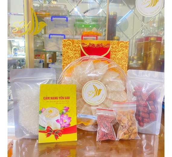 YẾN XƠ MƯỚP (100Gr) 大碎燕