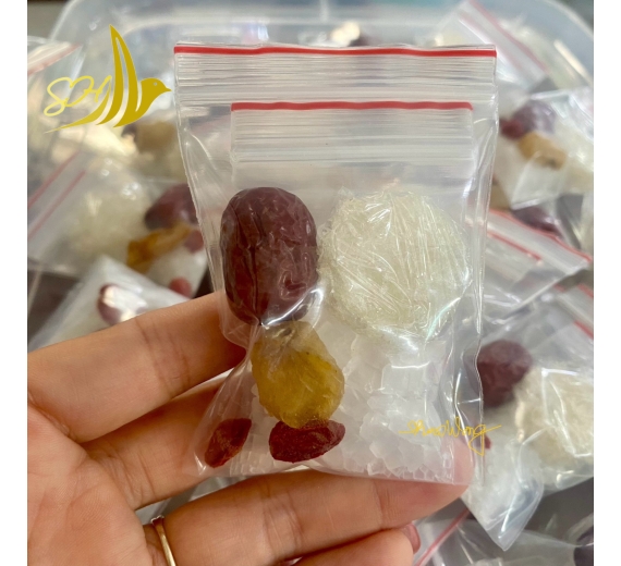 SET YẾN BABY XƠ MƯỚP SỢI BỤNG (10 packs) 肚條粒碎燕  