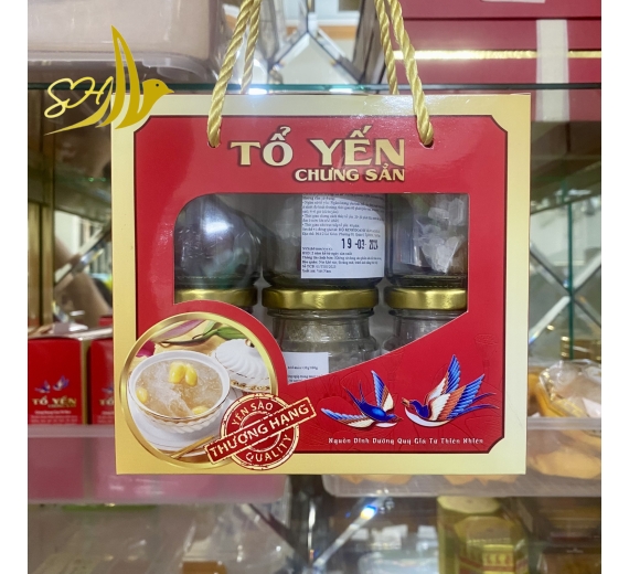 SET YẾN BABY XƠ MƯỚP SỢI BỤNG (6 jars  ) 肚條粒碎燕  
