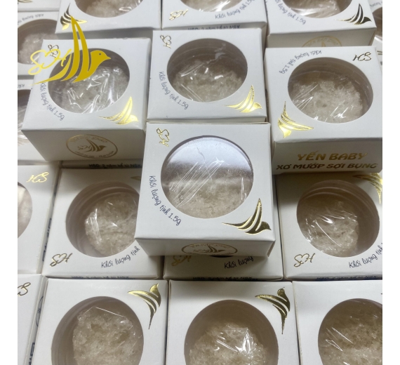 YẾN BABY XƠ MƯỚP HỘP QUÀ 1 PCS  (1.5GR) 肚條粒碎燕   