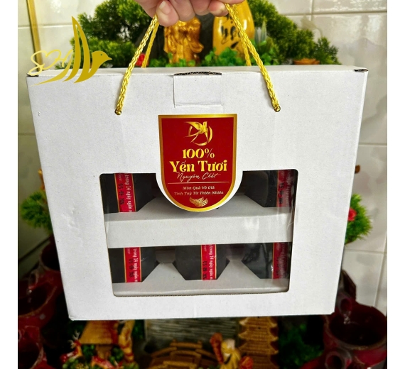 YẾN HỦ CHƯNG TƯƠI 100% YẾN (70MLx6) 鮮燉燕瓶有條 